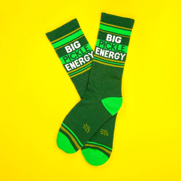 Gumball Poodle / Gym Crew Socks - Big Pickle Energy