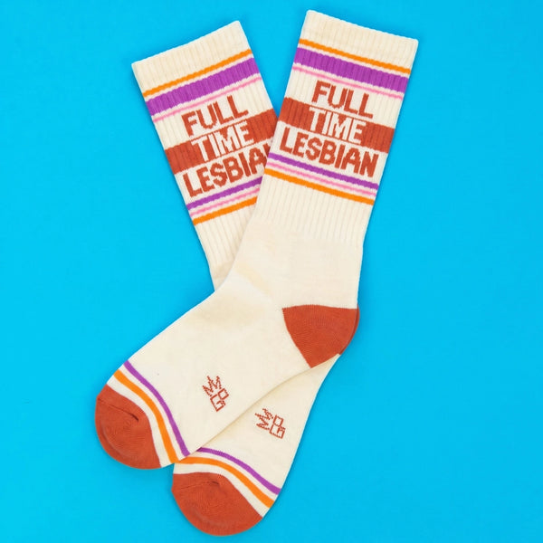 Gumball Poodle / Gym Crew Socks - Full Time Lesbian