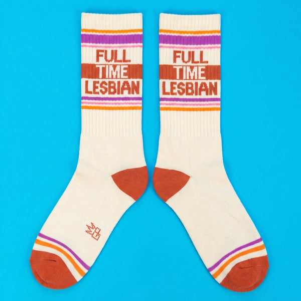 Gumball Poodle / Gym Crew Socks - Full Time Lesbian