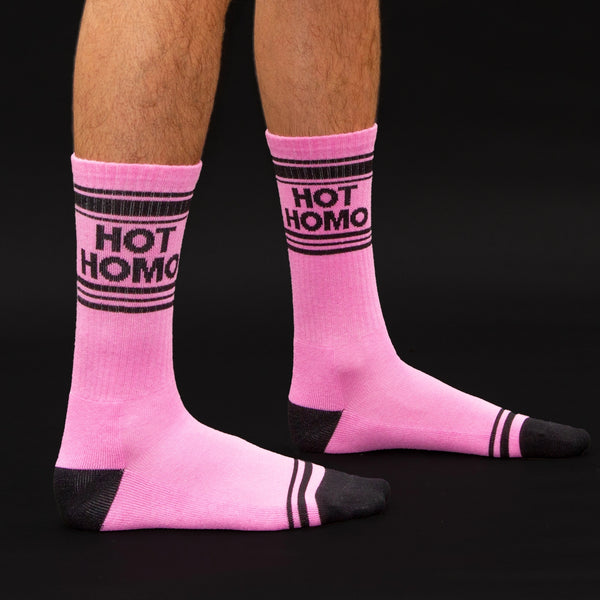 Gumball Poodle / Gym Crew Socks - Hot Homo