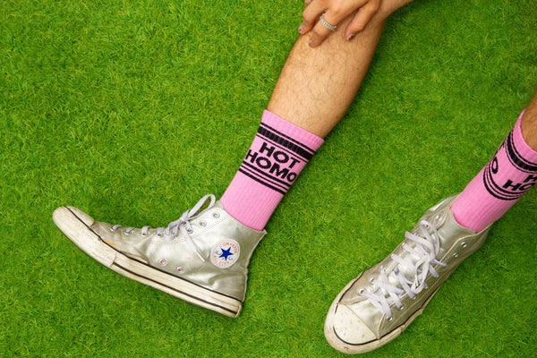 Gumball Poodle / Gym Crew Socks - Hot Homo