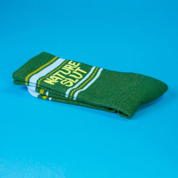 Gumball Poodle / Gym Crew Socks - Nature Slut