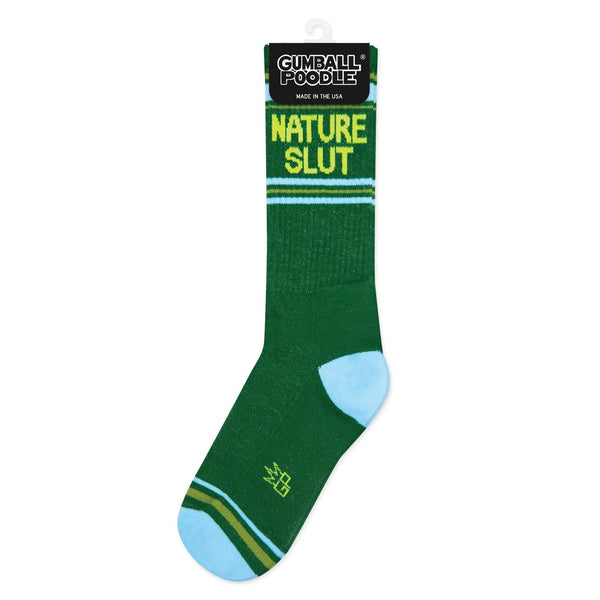 Gumball Poodle / Gym Crew Socks - Nature Slut