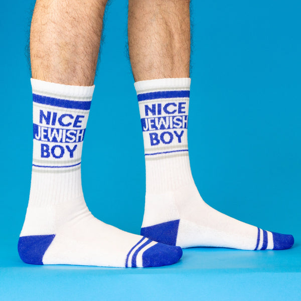 Gumball Poodle / Gym Crew Socks - Nice Jewish Boy