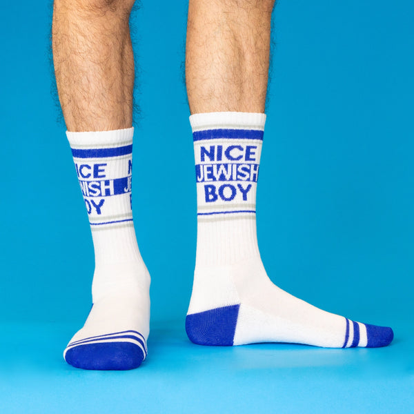 Gumball Poodle / Gym Crew Socks - Nice Jewish Boy