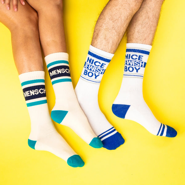 Gumball Poodle / Gym Crew Socks - Nice Jewish Boy