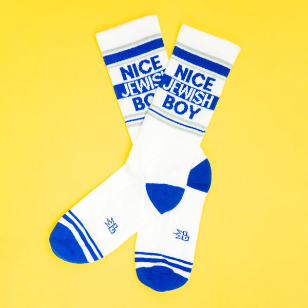 Gumball Poodle / Gym Crew Socks - Nice Jewish Boy