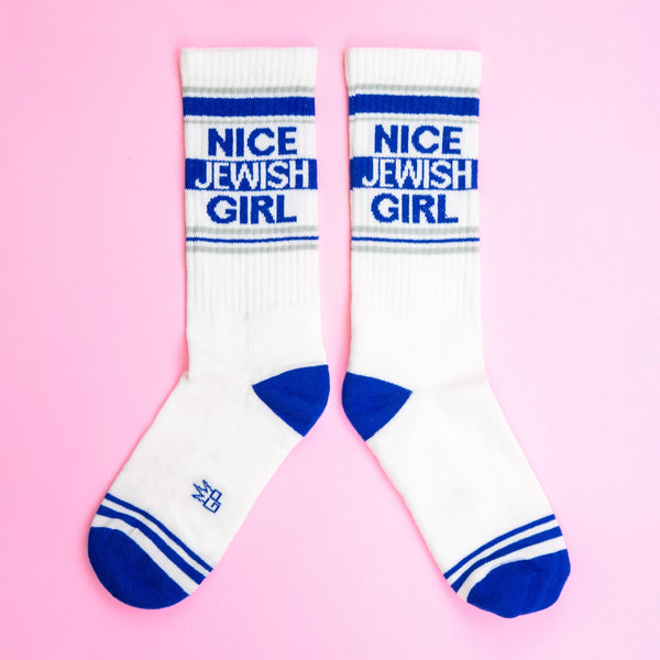 Gumball Poodle / Gym Crew Socks - Nice Jewish Girl