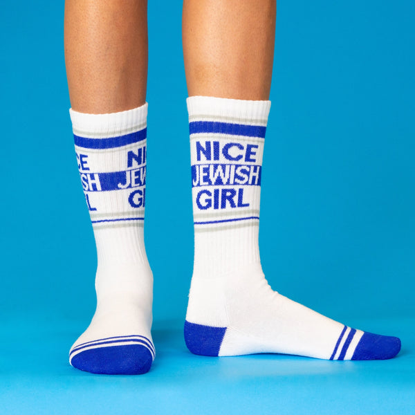 Gumball Poodle / Gym Crew Socks - Nice Jewish Girl