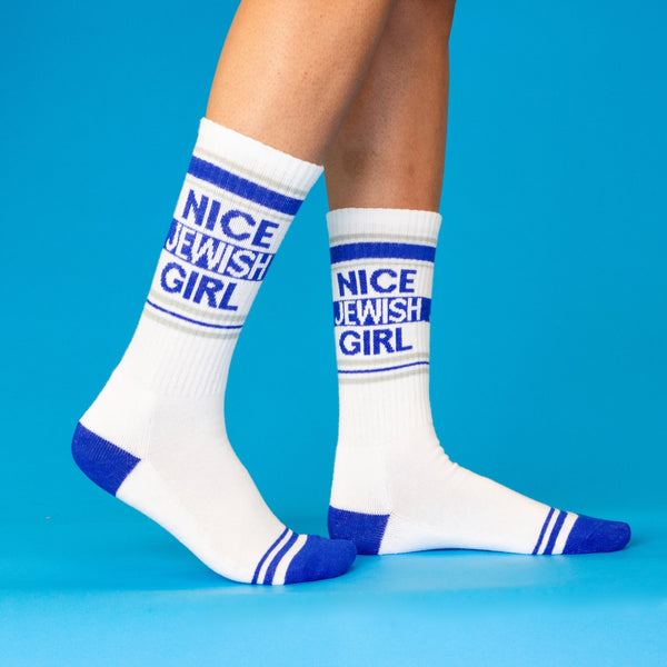 Gumball Poodle / Gym Crew Socks - Nice Jewish Girl