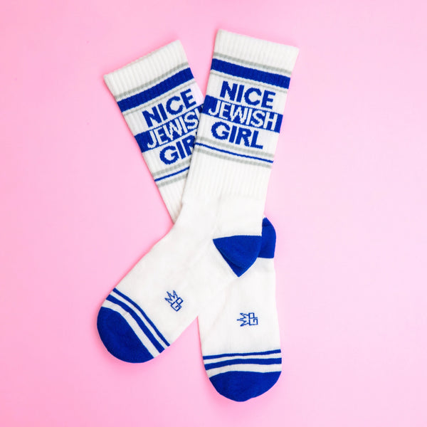 Gumball Poodle / Gym Crew Socks - Nice Jewish Girl