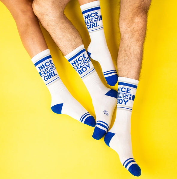 Gumball Poodle / Gym Crew Socks - Nice Jewish Girl