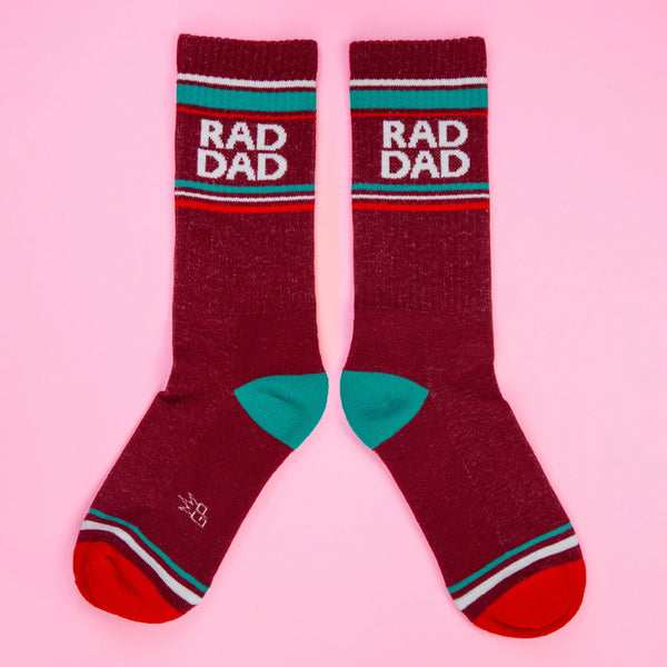 Gumball Poodle / Gym Crew Socks - Rad Dad