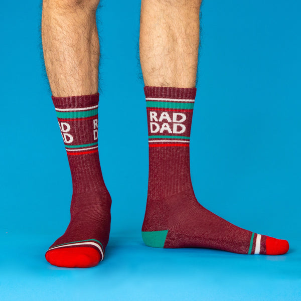 Gumball Poodle / Gym Crew Socks - Rad Dad