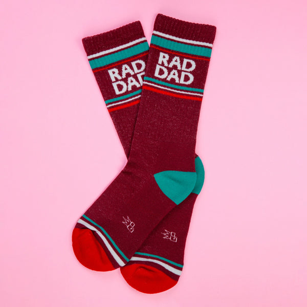 Gumball Poodle / Gym Crew Socks - Rad Dad