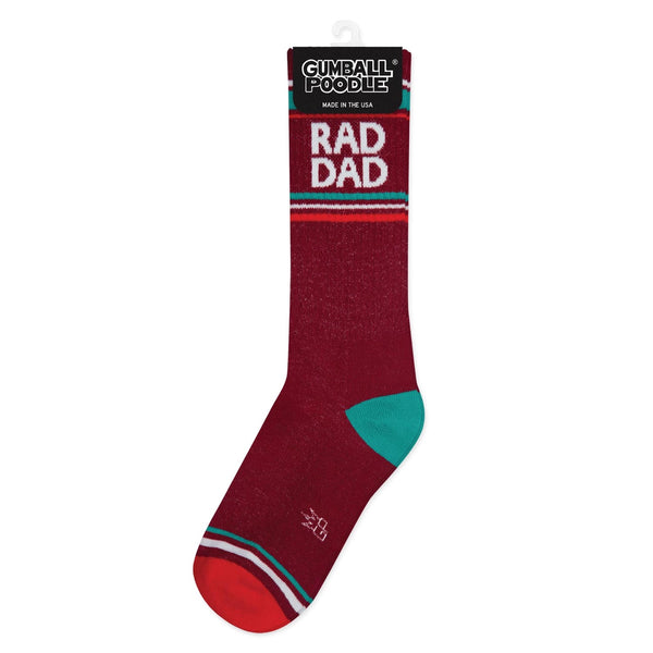 Gumball Poodle / Gym Crew Socks - Rad Dad