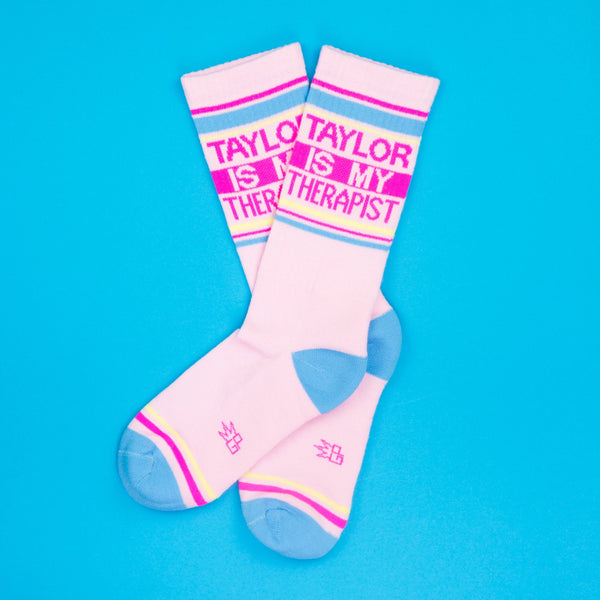 Gumball Poodle / Gym Crew Socks - Taylor Is My Therapist