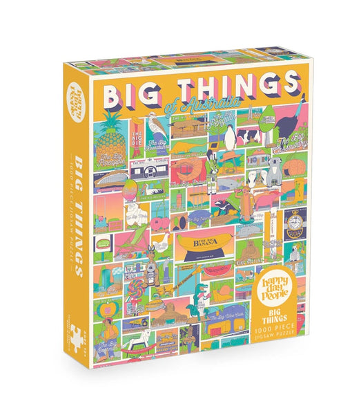 Happy Day People / Big Things Of Australia Puzzle (1000 pcs)