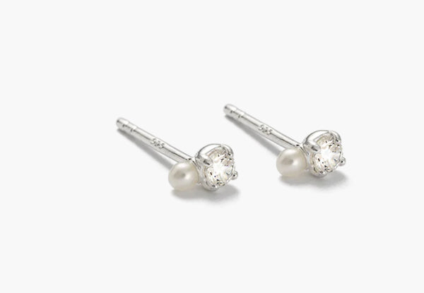 Kirstin Ash / First Light Studs - Sterling Silver