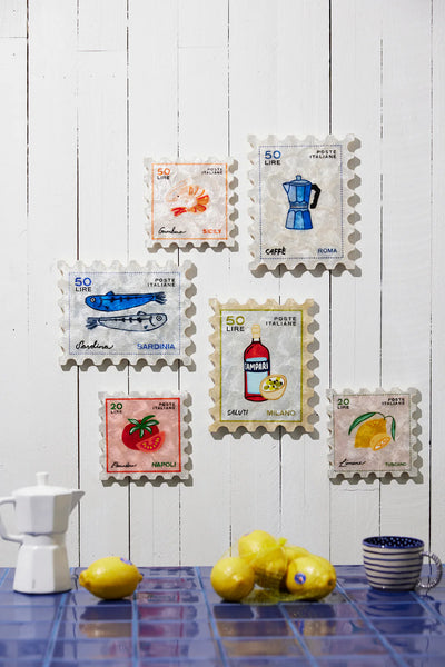 Jones & Co / Stamp Tile - Sardina