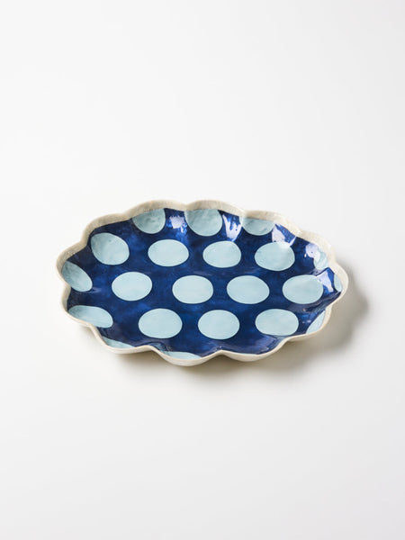 Jones & Co / Paradis Scallop Tray - Navy