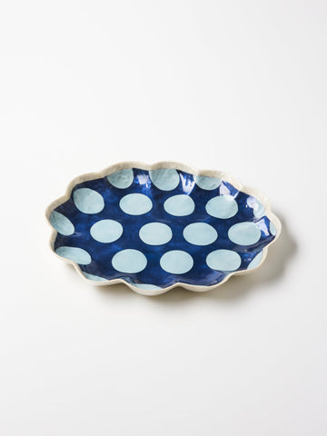 Jones & Co / Paradis Scallop Tray - Navy