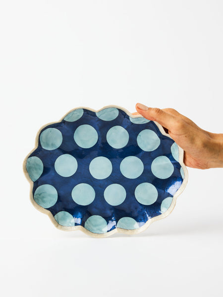 Jones & Co / Paradis Scallop Tray - Navy