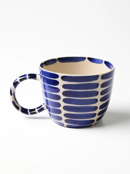 Jones & Co / Chino Boss Mug - Blue Stripe
