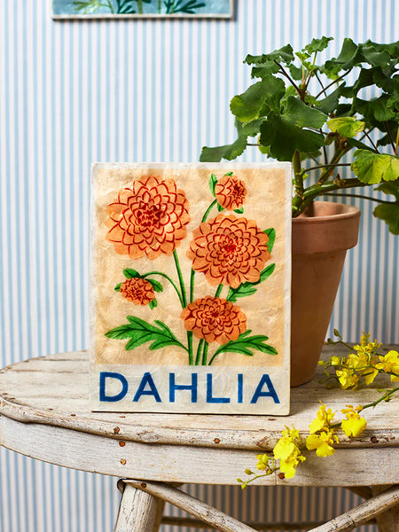 Jones & Co / Market Wall Art - Dahlia