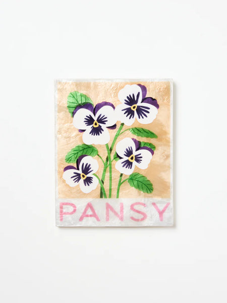Jones & Co / Market Wall Art - Pansy