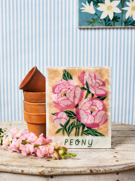 Jones & Co / Market Wall Art - Peony