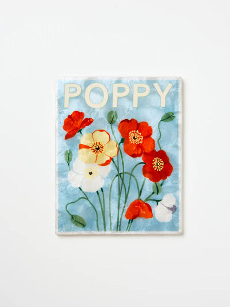 Jones & Co / Market Wall Art - Poppy