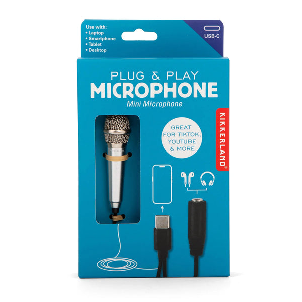 Kikkerland / Plug & Play Microphone