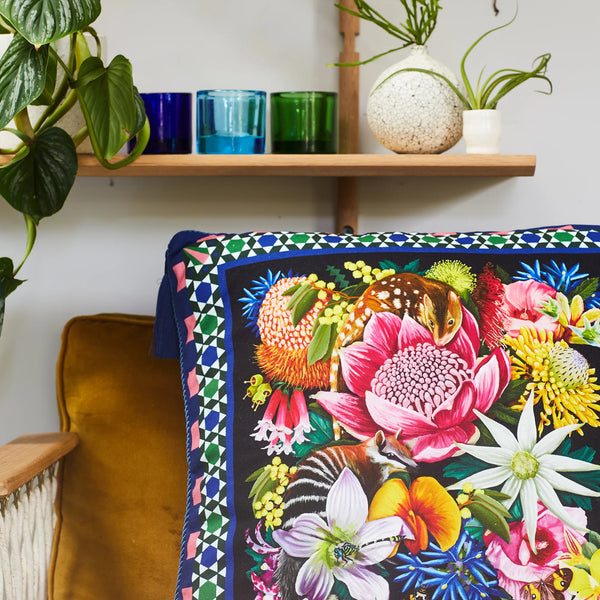 La La Land / Statement Cushion - Good Evening
