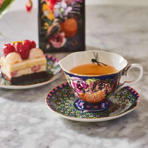 La La Land / Tea Cup & Saucer - Good Evening
