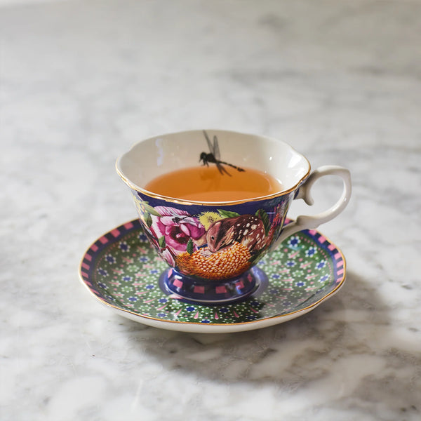 La La Land / Tea Cup & Saucer - Good Evening