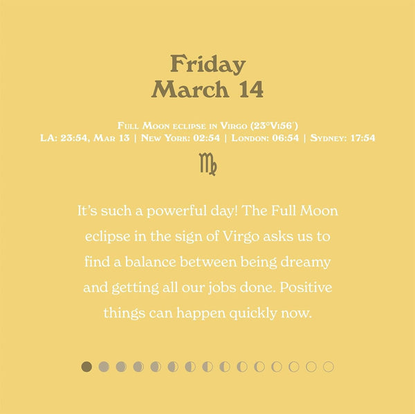Moonology Calendar 2025 - Yasmin Boland