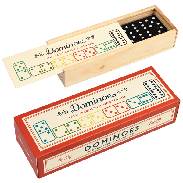 Rex London / Wooden Box Of Dominoes