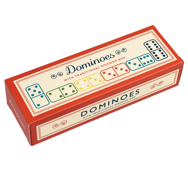 Rex London / Wooden Box Of Dominoes