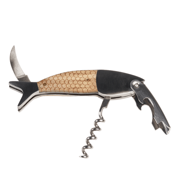 Rex London / Fish Corkscrew In A Tin