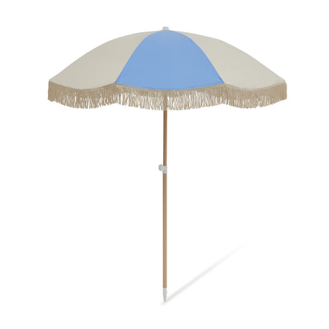 Salty Shadows / Aluminium Beach Umbrella - Seasalt