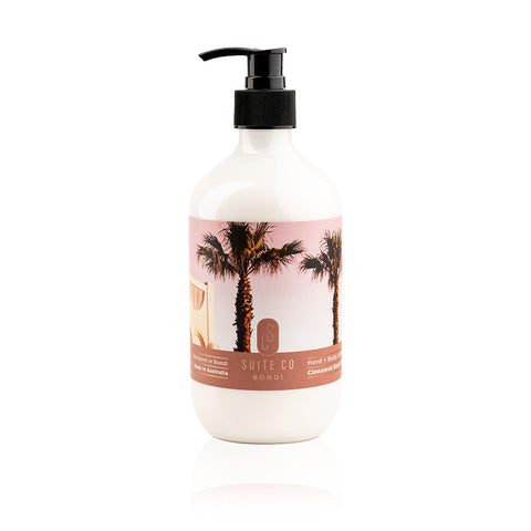 Suite Co Bondi / Hand & Body Lotion - Cinnamon Bark Oil + Rose Absolute