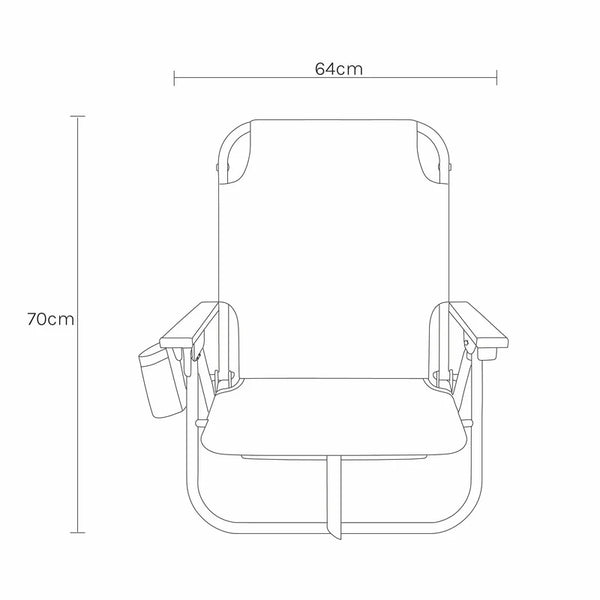 Sunnylife / Deluxe Beach Chair - Cream