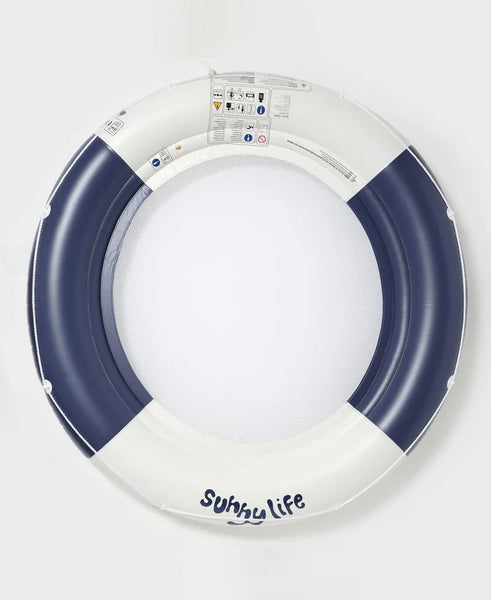 Sunnylife / Luxe Twin Hammock Float - Le Weekend Navy