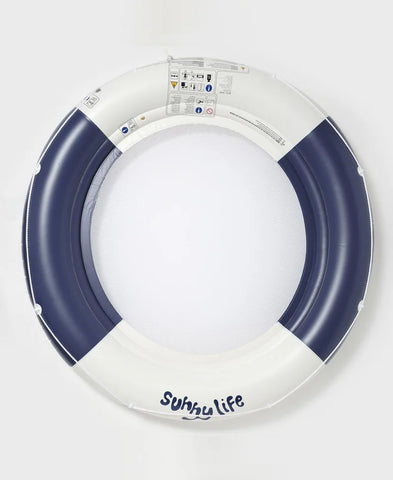 Sunnylife / Luxe Twin Hammock Float - Le Weekend Navy