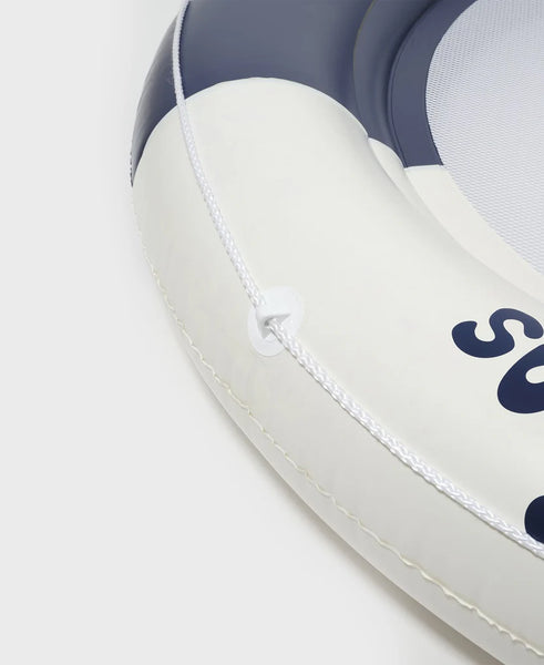 Sunnylife / Luxe Twin Hammock Float - Le Weekend Navy