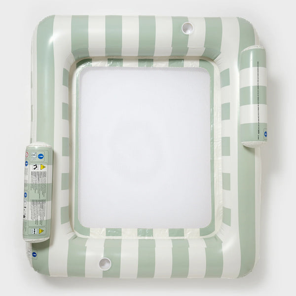 Sunnylife / Luxe Twin Hammock Float - The Vacay Soft Olive