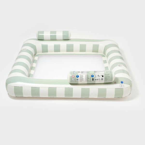 Sunnylife / Luxe Twin Hammock Float - The Vacay Soft Olive