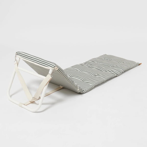 Sunnylife / Reclining Beach Chair - The Vacay Olive