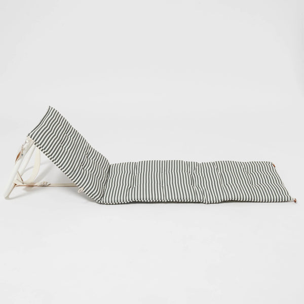 Sunnylife / Reclining Beach Chair - The Vacay Olive